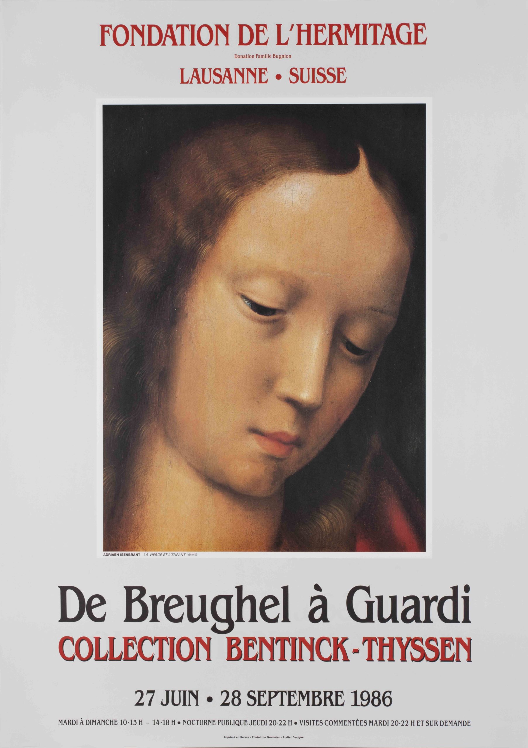 1986 De Breughel à Guardi