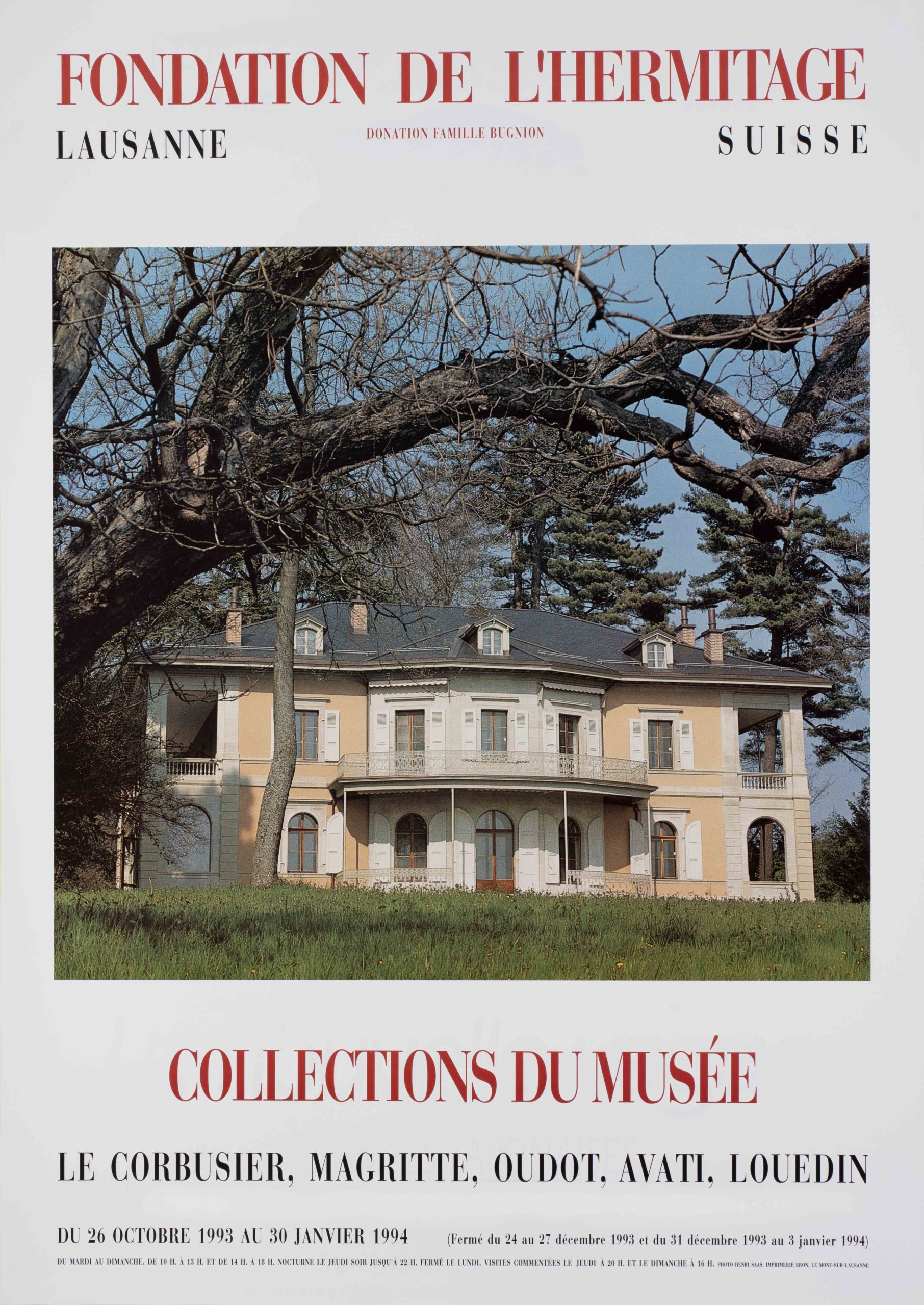 1993 Collections du musée