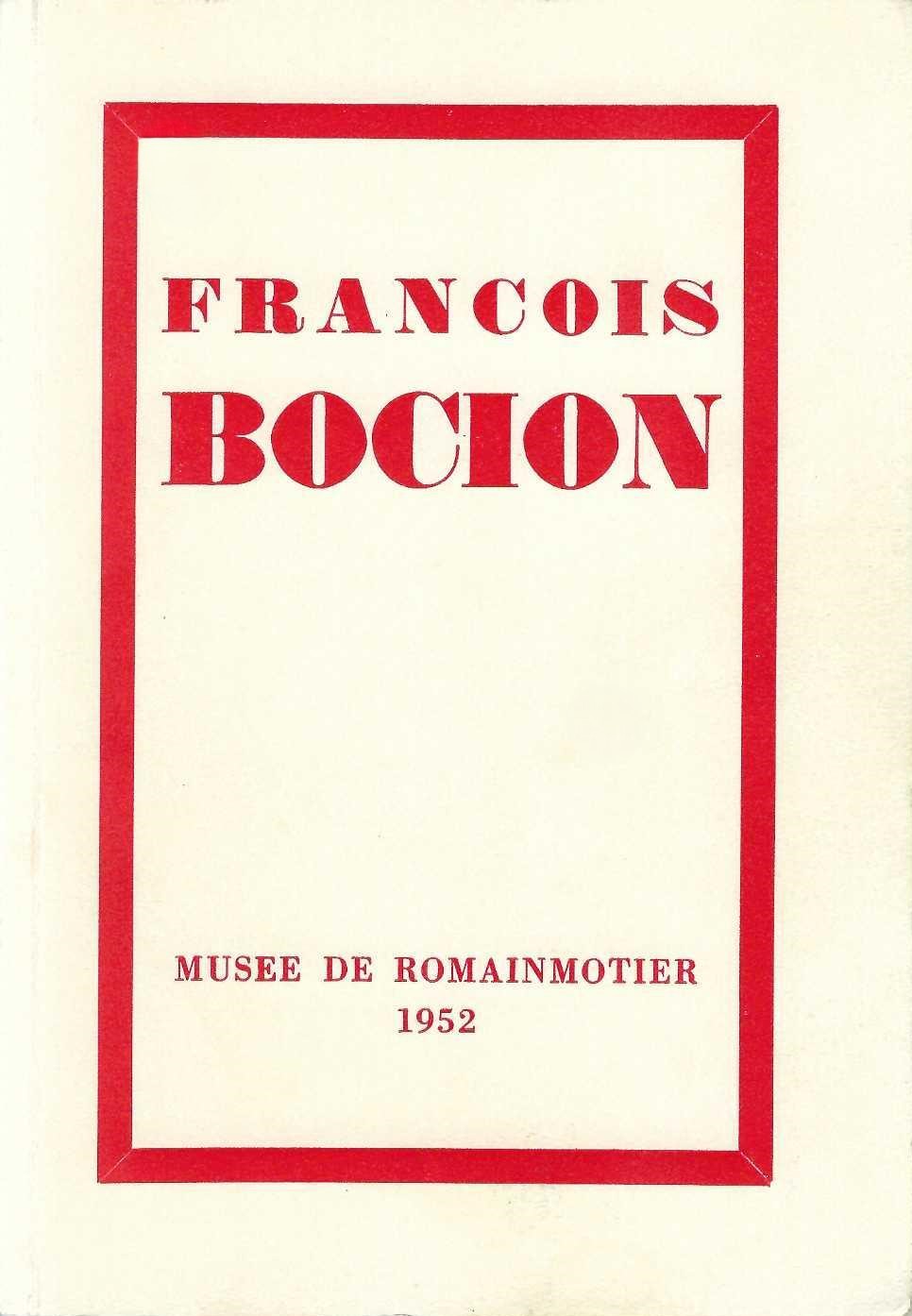 Exposition François Bocion, Musée de Romainmôtier, 1952